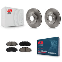 Charger l'image dans la galerie, [Front] 1993-1994 Honda Prelude VTEC Premium OE Brake Rotors &amp; Ceramic Pads Kit For Max Braking