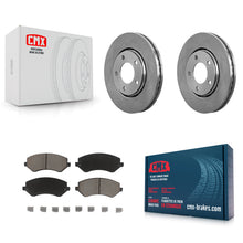Charger l'image dans la galerie, Front Disc Brake Rotor &amp; Ceramic Pad Kit For Dodge Chrysler Town Country Grand