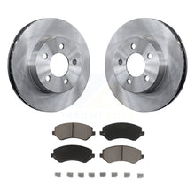 Load image into Gallery viewer, Front Disc Brake Rotors And Ceramic Pads Kit For 2002-2007 Jeep Liberty