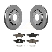 Load image into Gallery viewer, Front Disc Brake Rotors And Ceramic Pads Kit For Dodge Caravan Chrysler Voyager