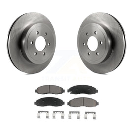 [Front] 2003-2004 Dodge Dakota Premium OE Brake Rotors & Ceramic Pads Kit For Max Braking