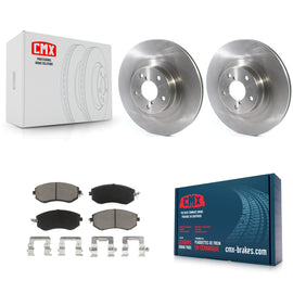 Front Brake Rotors Ceramic Pad Kit For Subaru Forester Impreza Outback XV Legacy