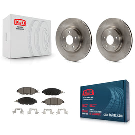 Front Brake Rotor And Ceramic Pad Kit For Nissan Pathfinder Murano INFINITI QX60