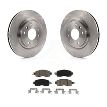 Load image into Gallery viewer, Front Disc Brake Rotors And Ceramic Pads Kit For Nissan LEAF