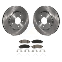 Charger l&#39;image dans la galerie, Front Brake Rotor &amp; Ceramic Pad Kit For Nissan NV200 LEAF Chevrolet City Express