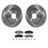 Front Brake Rotor & Ceramic Pad Kit For Nissan NV200 LEAF Chevrolet City Express