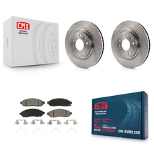 Load image into Gallery viewer, Front Brake Rotor Ceramic Pad Kit For Nissan LEAF Vehicles Manufactured In Japan
