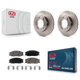 [Front] 2007-2009 Kia Sorento Premium OE Brake Rotors & Ceramic Pads Kit For Max Braking