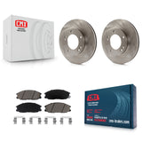 [Front] 2003-2006 Kia Sorento Premium OE Brake Rotors & Ceramic Pads Kit For Max Braking