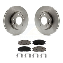 Charger l&#39;image dans la galerie, Front Disc Brake Rotors And Ceramic Pads Kit For Kia Sedona