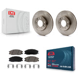 Front Disc Brake Rotors And Ceramic Pads Kit For Kia Sedona