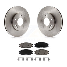 Charger l&#39;image dans la galerie, Front Disc Brake Rotors And Ceramic Pads Kit For Hyundai XG350 XG300