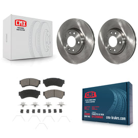 Front Brake Rotors & Ceramic Pad Kit For Ford Fusion Mazda 6 Lincoln MKZ Mercury