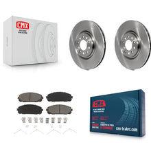 Load image into Gallery viewer, Front Disc Brake Rotors And Ceramic Pads Kit For Jeep Cherokee