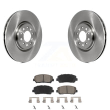 Charger l&#39;image dans la galerie, Front Disc Brake Rotors And Ceramic Pads Kit For Jeep Cherokee Chrysler 200