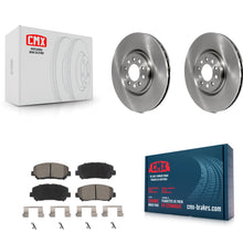 Charger l'image dans la galerie, Front Disc Brake Rotors And Ceramic Pads Kit For Jeep Cherokee Chrysler 200