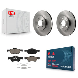 Front Disc Brake Rotors And Ceramic Pads Kit For Ford Escape Mercury Mariner