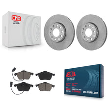 Load image into Gallery viewer, Front Disc Brake Rotors Ceramic Pad Kit For Volkswagen Passat Audi A4 Quattro A6