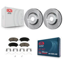 Load image into Gallery viewer, Front Disc Brake Rotors And Ceramic Pads Kit For Nissan Sentra Juke
