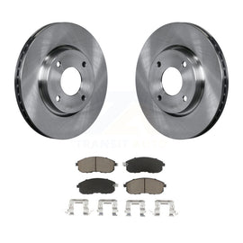 Front Disc Brake Rotors And Ceramic Pads Kit For Nissan Sentra Versa Cube