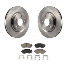 Charger l&#39;image dans la galerie, Front Disc Brake Rotors And Ceramic Pads Kit For Nissan Sentra Juke