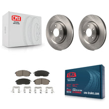 Load image into Gallery viewer, Front Disc Brake Rotors And Ceramic Pads Kit For Nissan Sentra Juke