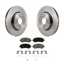 Charger l&#39;image dans la galerie, Front Disc Brake Rotors And Ceramic Pads Kit For 2010-2013 Suzuki Kizashi