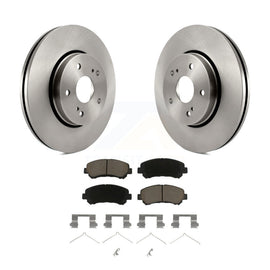 [Front] 2010-2013 Suzuki Kizashi Premium OE Brake Rotors & Ceramic Pads Kit For Max Braking