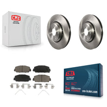 Load image into Gallery viewer, Front Disc Brake Rotors And Ceramic Pads Kit For Honda Civic Accord Acura ILX