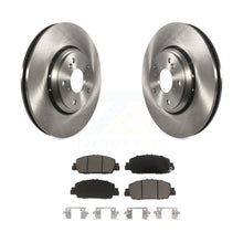 Load image into Gallery viewer, Front Disc Brake Rotors And Ceramic Pads Kit For Honda Accord