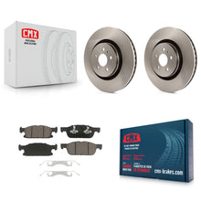 Load image into Gallery viewer, Front Disc Brake Rotors And Ceramic Pads Kit For Ford Edge Lincoln MKX Nautilus