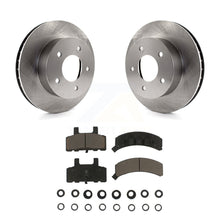 Charger l&#39;image dans la galerie, Front Brake Rotor &amp; Ceramic Pad Kit For 1990-2002 Chevrolet Astro GMC Safari AWD