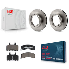 Load image into Gallery viewer, Front Brake Rotor Ceramic Pad Kit For Chevrolet K2500 Dodge Ram 2500 K1500 Tahoe