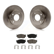 Charger l&#39;image dans la galerie, Front Disc Brake Rotors And Ceramic Pads Kit For 2006 Hyundai Accent Hatchback