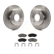 Charger l&#39;image dans la galerie, Front Disc Brake Rotors And Ceramic Pads Kit For INFINITI G20