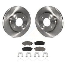 Charger l&#39;image dans la galerie, Front Brake Rotor Ceramic Pad Kit For Hyundai Elantra Sonata Kia Optima Magentis