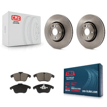 Load image into Gallery viewer, [Front] 2008-2015 Land Rover LR2 Premium OE Brake Rotors &amp; Ceramic Pads Kit For Max Braking