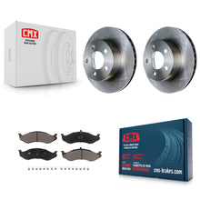 Load image into Gallery viewer, Front Brake Rotor &amp; Ceramic Pad Kit For Jeep Wrangler Cherokee Grand Comanche TJ