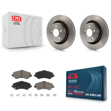Load image into Gallery viewer, Front Disc Brake Rotors And Ceramic Pads Kit For Jeep Liberty Dodge Nitro