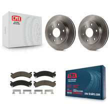 Load image into Gallery viewer, [Front] 2006 Chevrolet Express 2500 GMC Savana Premium OE Brake Rotors &amp; Ceramic Pads Kit For Max Braking