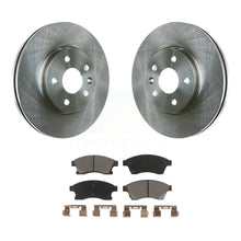 Charger l&#39;image dans la galerie, Front Disc Brake Rotors And Ceramic Pads Kit For Chevrolet Cruze Sonic Limited