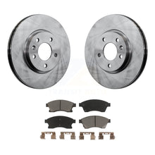 Load image into Gallery viewer, Front Brake Rotors Ceramic Pad Kit For Chevrolet Cruze Buick Verano Volt Orlando