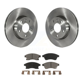 Front Disc Brake Rotors And Ceramic Pads Kit For Cadillac ATS