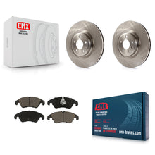 Load image into Gallery viewer, Front Disc Brake Rotor And Ceramic Pad Kit For Audi Q5 A6 Quattro S5 S4 A7 A5 A4