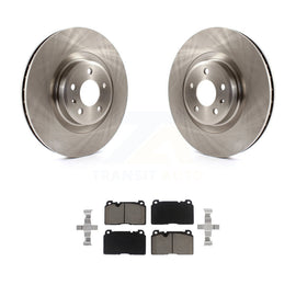 Front Disc Brake Rotors And Ceramic Pads Kit For Audi Q5