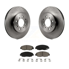 Load image into Gallery viewer, Front Disc Brake Rotors And Ceramic Pads Kit For Honda Civic Insight Acura EL