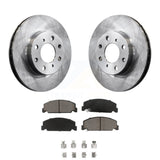 Front Disc Brake Rotors And Ceramic Pads Kit For Honda Civic del Sol CRX