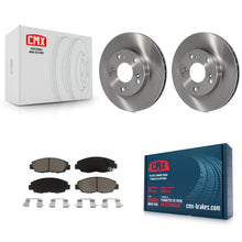 Load image into Gallery viewer, Front Disc Brake Rotors And Ceramic Pads Kit For Honda Civic