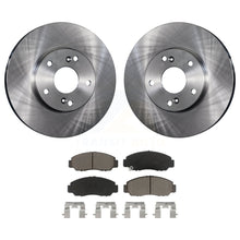 Load image into Gallery viewer, Front Disc Brake Rotors And Ceramic Pads Kit For Honda Accord Civic Acura CSX