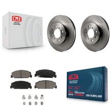 Charger l'image dans la galerie, [Front] 1997 Honda Civic LX with 4-Wheel ABS Premium OE Brake Rotors &amp; Ceramic Pads Kit For Max Braking